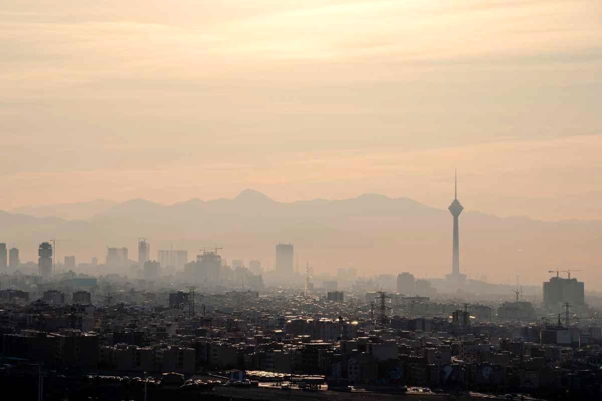 کیفیت هوای تهران؛ همچنان نارنجی کیفیت هوای تهران؛ همچنان نارنجی