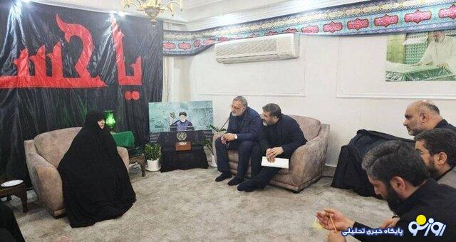 ملاقات شهردار تهران با جمیله علم الهدی | زاکانی پیشنهاد تشکیل خانه موزه رئیسی را داد ملاقات شهردار تهران با جمیله علم الهدی | زاکانی پیشنهاد تشکیل خانه موزه رئیسی را داد