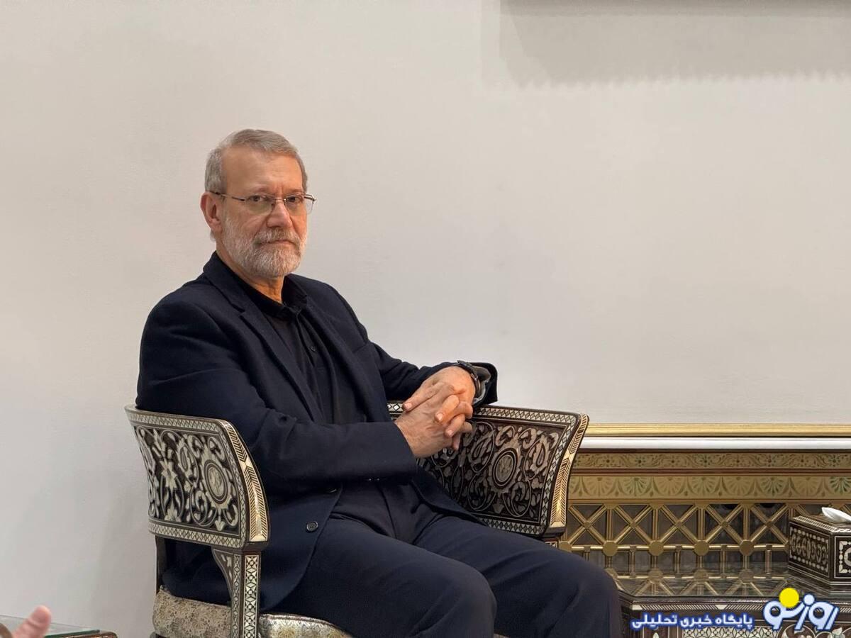 پیامی که لاریجانی به دمشق و بیروت رساند پیامی که لاریجانی به دمشق و بیروت رساند