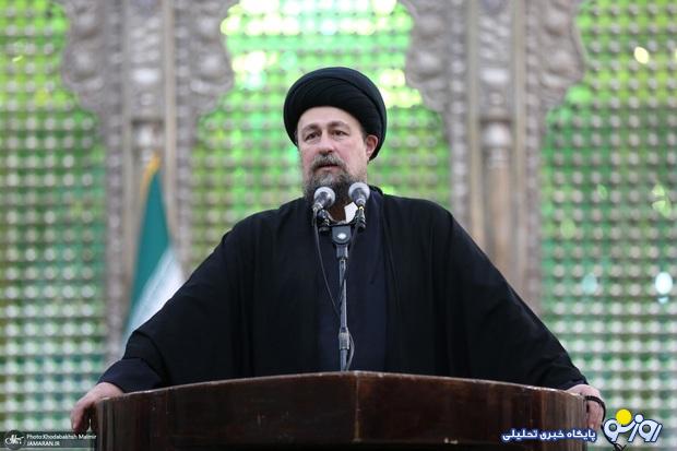 سید حسن خمینی: هر جا سهم خدا را نادیده و سهم خودمان را ادا نکردیم با سر زمین خوردیم سید حسن خمینی: هر جا سهم خدا را نادیده و سهم خودمان را ادا نکردیم با سر زمین خوردیم