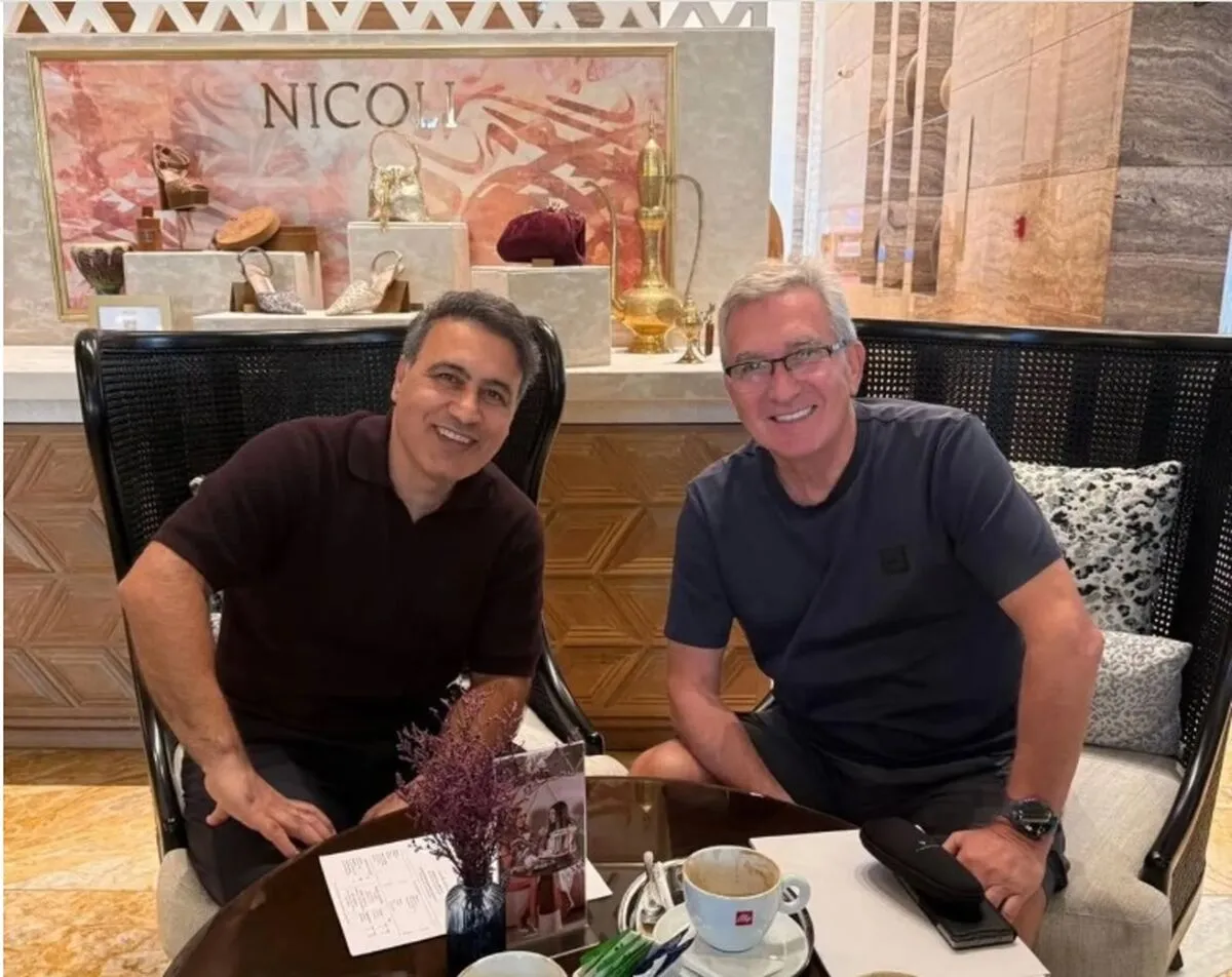 دیدار سرمربی محبوب پرسپولیس با مهدویکیا در امارات