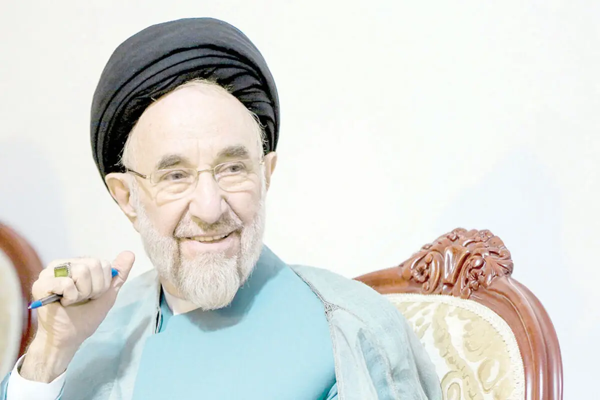 خاتمی از عزت ایران میگوید خاتمی از عزت ایران میگوید