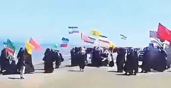 حجاب در میانه صلح و جنگ وارد میدان شد! حجاب در میانه صلح و جنگ وارد میدان شد!