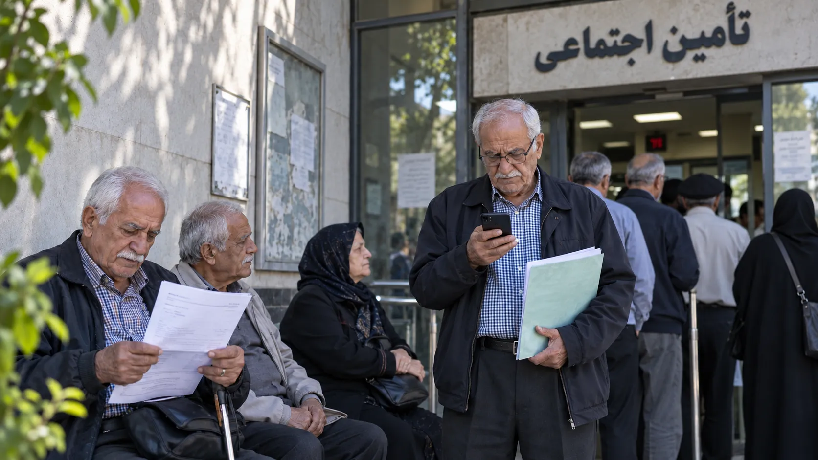 هشدار پیامک حقوق به بازنشستگان تأمیناجتماعی هشدار پیامک حقوق به بازنشستگان تأمیناجتماعی