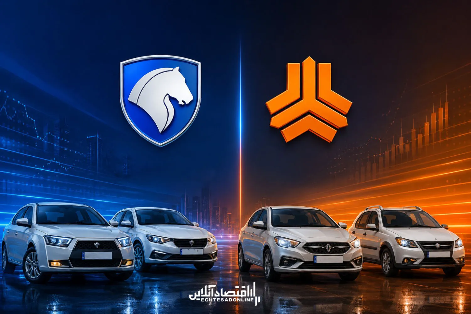 قیمت محصولات ایرانخودرو و سایپا امروز ۱۴ مردادماه ۱۴۰۵/ بازار خودرو از تبوتاب افتاد+ جدول قیمت محصولات ایرانخودرو و سایپا امروز ۱۴ مردادماه ۱۴۰۵/ بازار خودرو از تبوتاب افتاد+ جدول