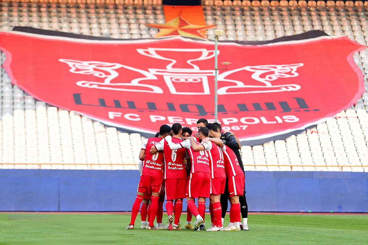 بازیکنان تیم پرسپولیس