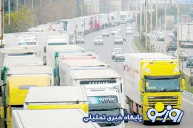 مرز‌های آبی بسته شده و کامیون‌ها در جاده‌ها مانده‌اند!